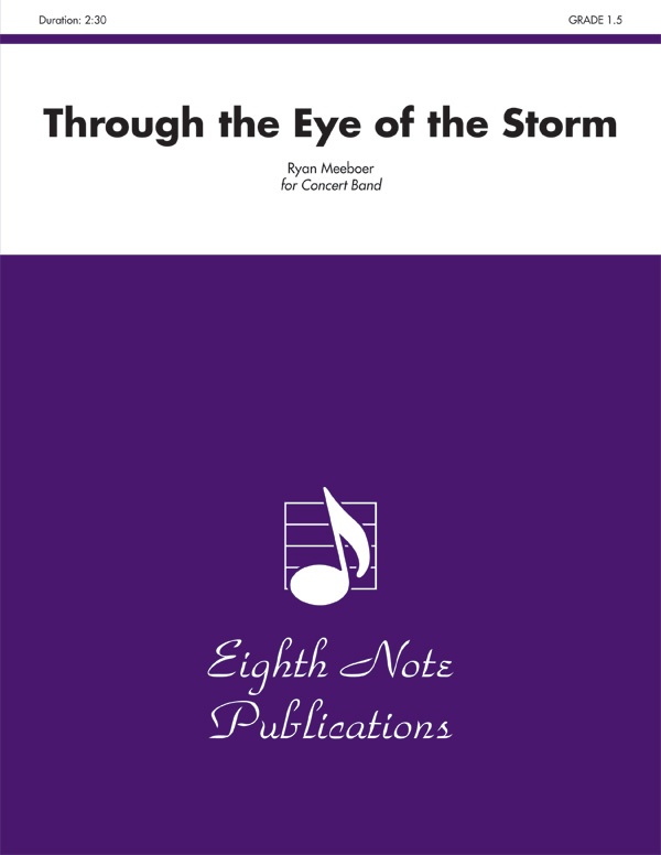 Through The Eye Of The Storm Conductor Score & Parts