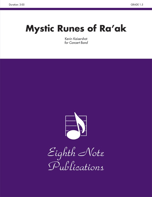 Mystic Runes Of Ra'ak Conductor Score