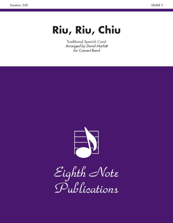 Riu, Riu, Chiu Conductor Score