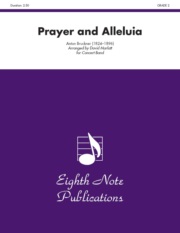 Prayer And Alleluia Conductor Score & Parts