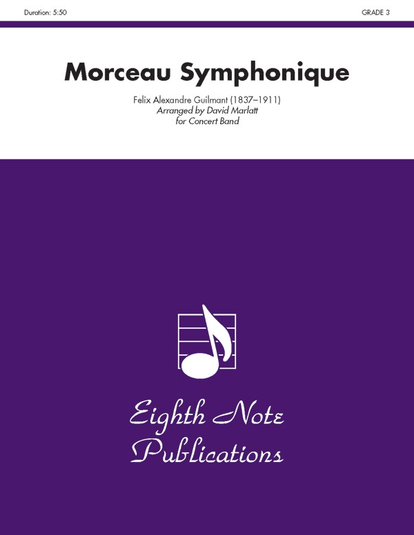 Morceau Symphonique Solo Trombone And Concert Band Conductor Score & Parts