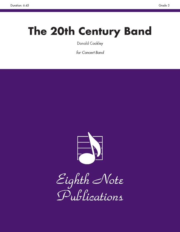 The 20Th Century Band Conductor Score & Parts