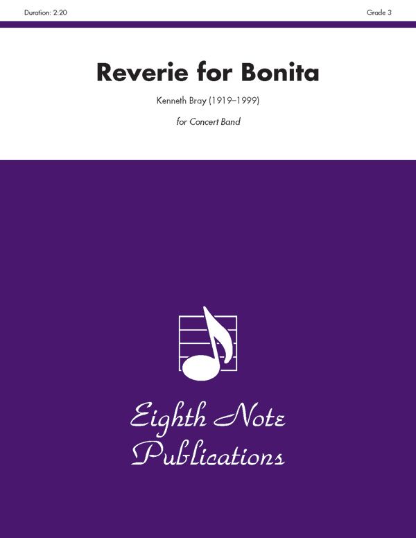 Reverie For Bonita Conductor Score & Parts