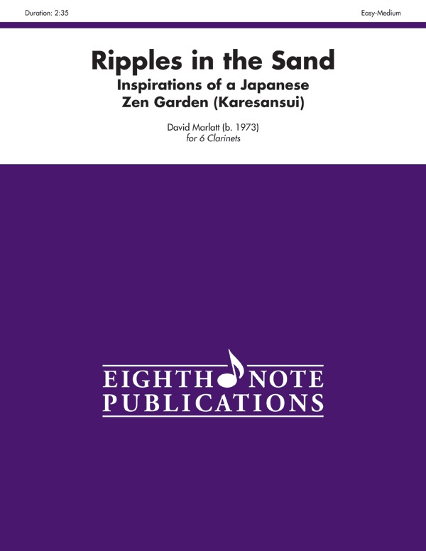 Ripples In The Sand Inspirations Of A Japanese Zen Garden (Karesansui) Score & Parts