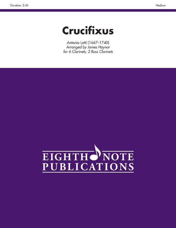 Crucifixus Score & Parts
