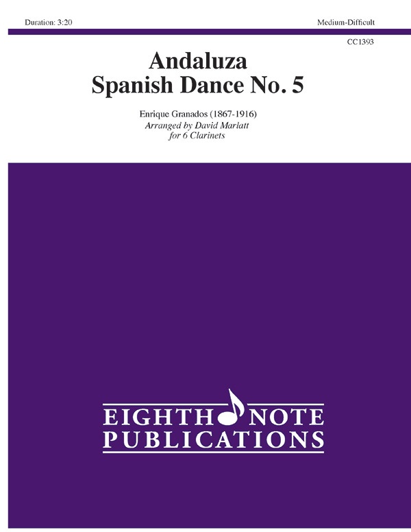 Andaluza: Spanish Dance No. 5 Score & Parts