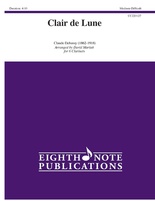 Clair De Lune Score & Parts