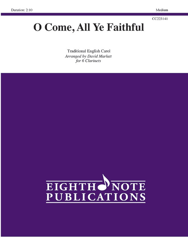 O Come, All Ye Faithful Conductor Score & Parts