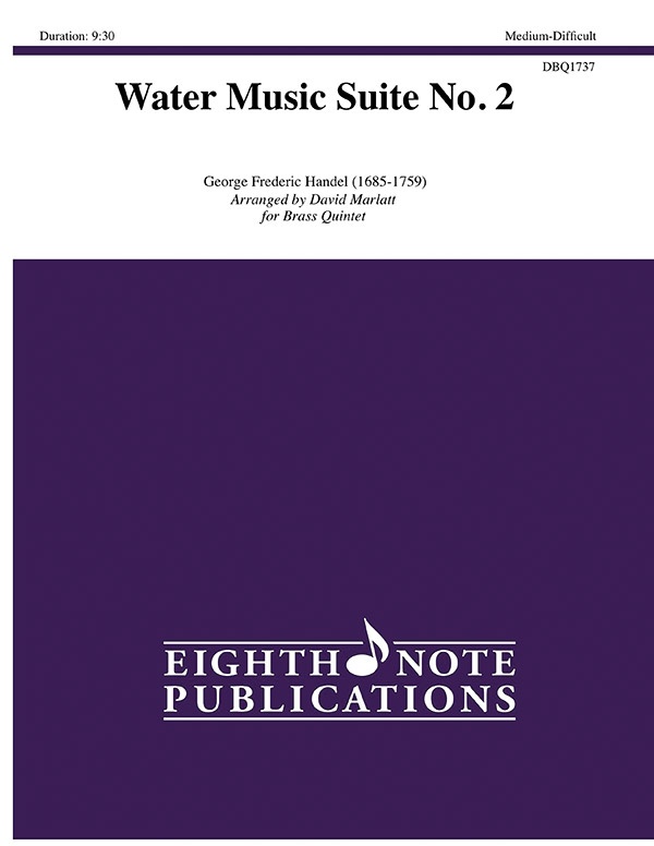 Water Music Suite No. 2 Score & Parts