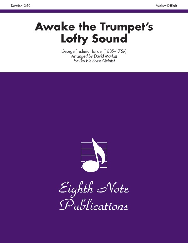 Awake The Trumpet's Lofty Sound Score & Parts