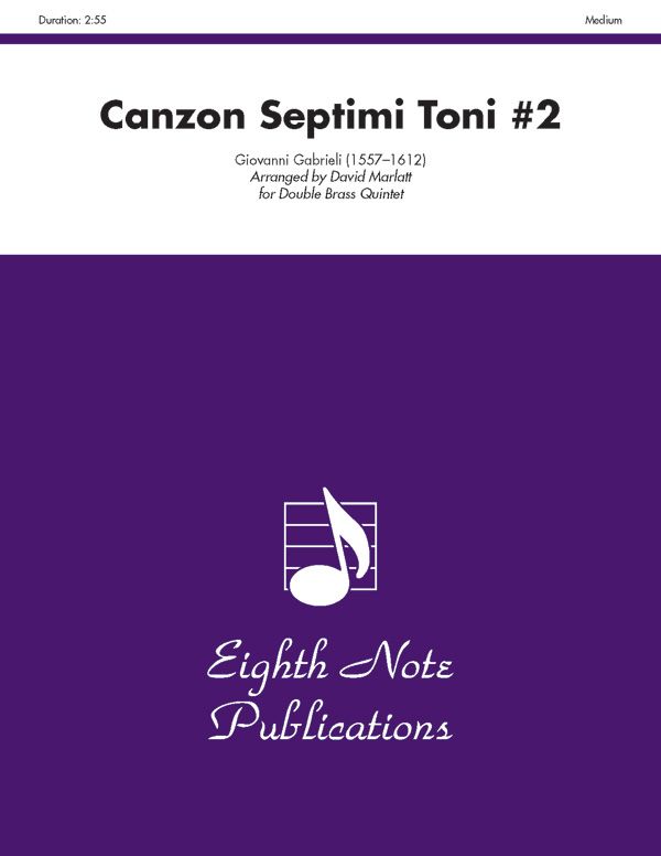Canzon Septimi Toni #2 Score & Parts