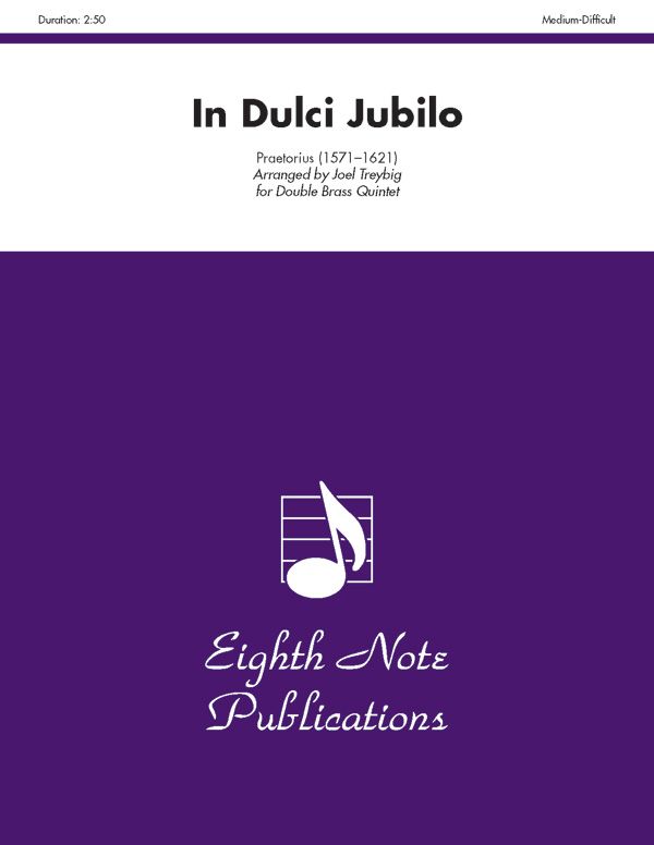 In Dulci Jubilo Score & Parts