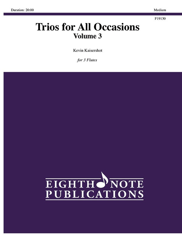 Trios For All Occasions Volume 3 Part(S)