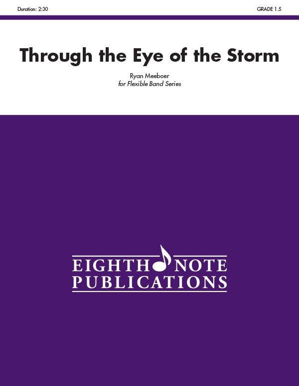 Through The Eye Of The Storm Conductor Score & Parts