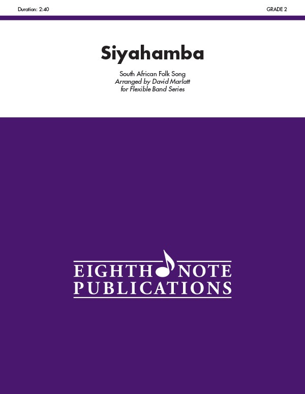 Siyahamba Conductor Score & Parts