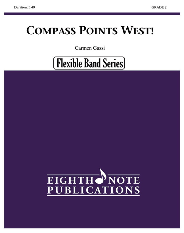 Compass Points West! Conductor Score & Parts