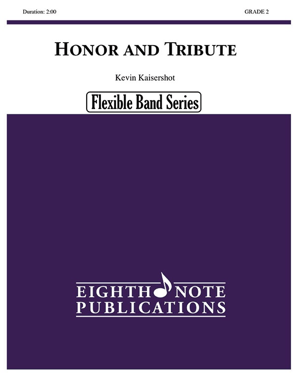 Honor And Tribute Conductor Score & Parts