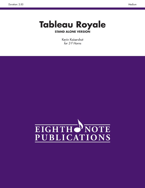 Tableau Royale (Stand Alone Version) Score & Parts