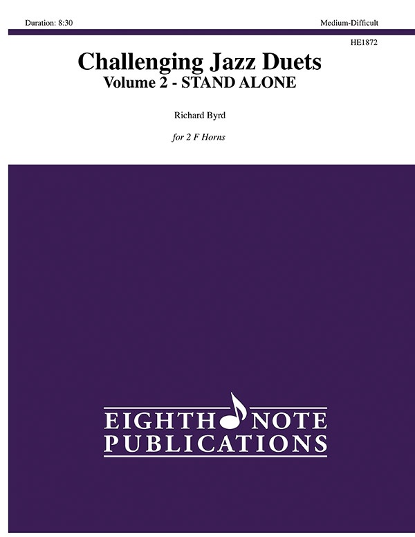 Challenging Jazz Duets, Volume 2 (Stand Alone Version) Book