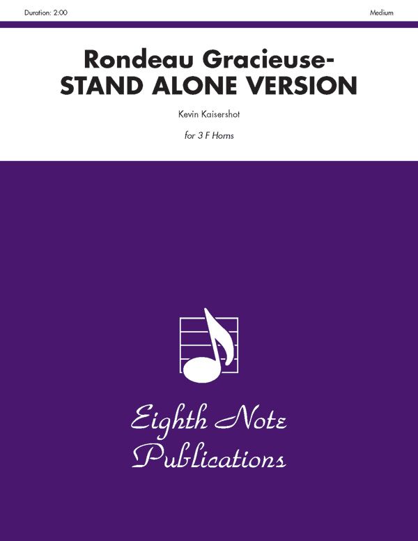 Rondeau Gracieuse (Stand Alone Version) Score & Parts