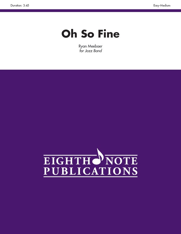 Oh So Fine Conductor Score & Parts