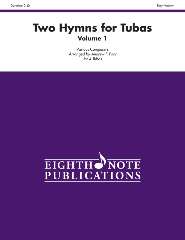 Two Hymns For Tubas, Volume 1 Score & Parts