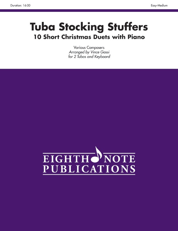 Stocking Stuffers For Tuba 10 Short Christmas Duets With Piano Part(S)