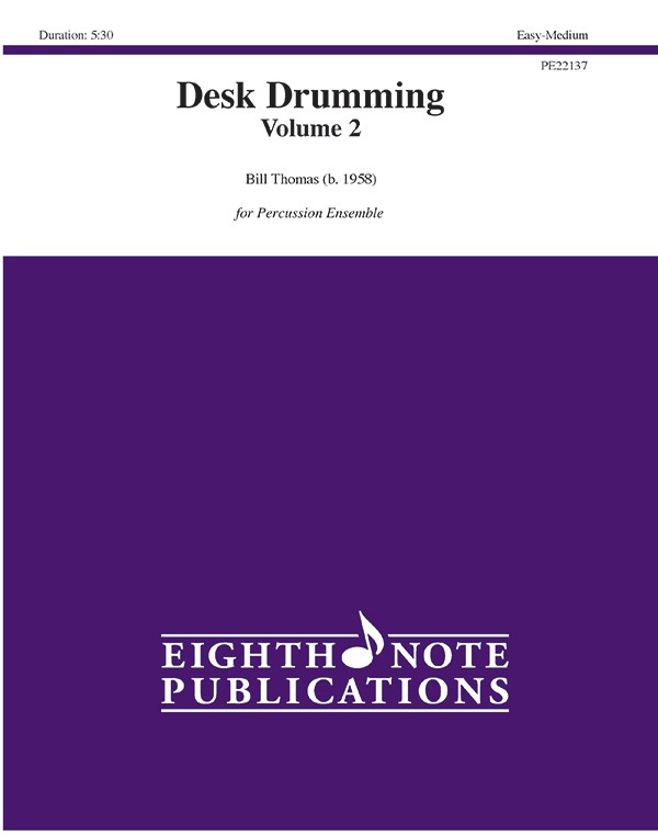 Desk Drumming, Volume 2 Score & Parts