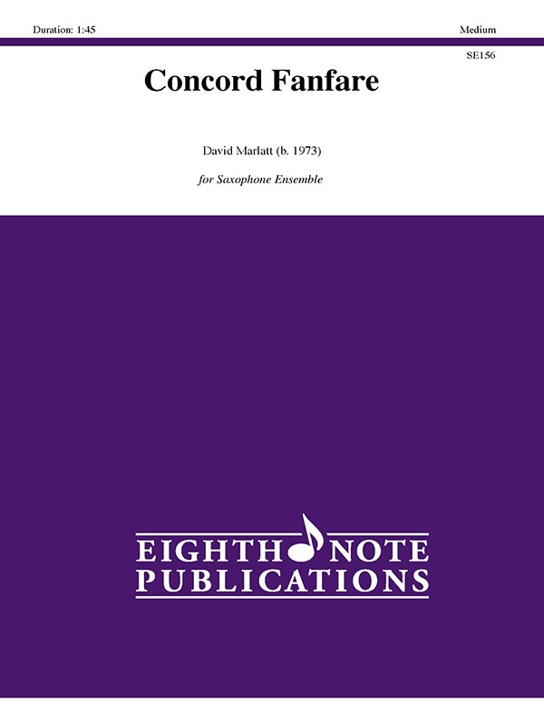 Concord Fanfare Score & Parts