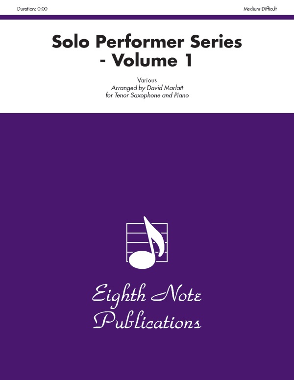 Solo Performer Series, Volume 1 Book