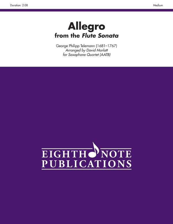 Allegro (From The Flute Sonata) Score & Parts