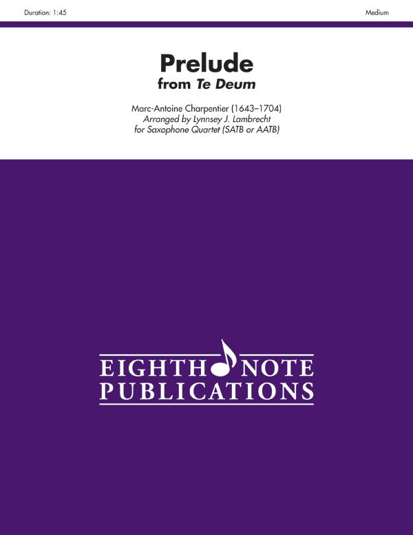 Prelude (From Te Deum) Score & Parts