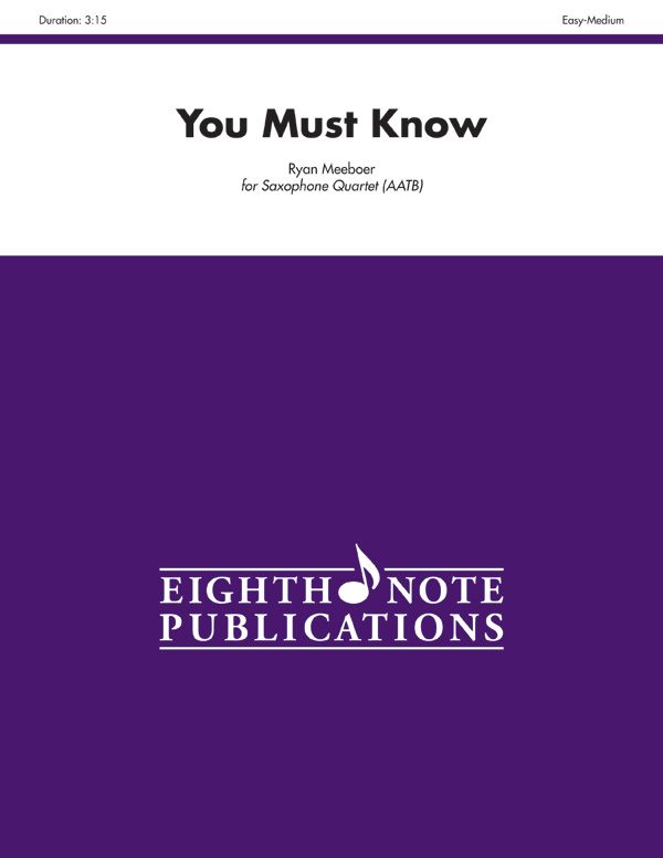 You Must Know Score & Parts