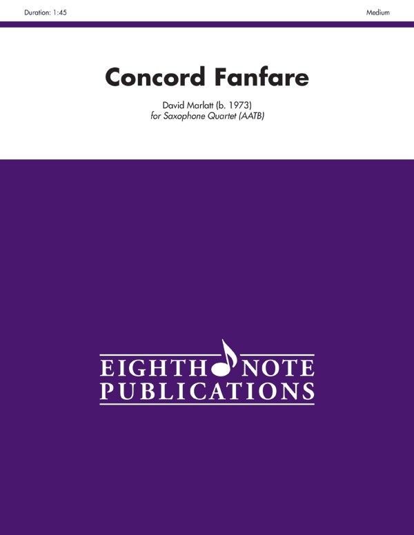 Concord Fanfare Score & Parts