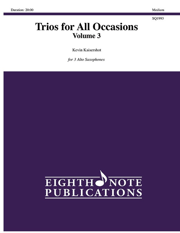 Trios For All Occasions Volume 3 Part(S)