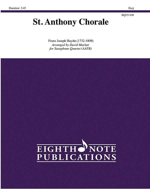 St. Anthony Chorale Score & Parts