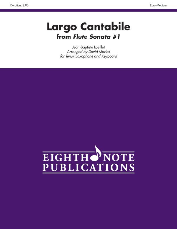 Largo Cantabile (From Flute Sonata #1) Part(S)