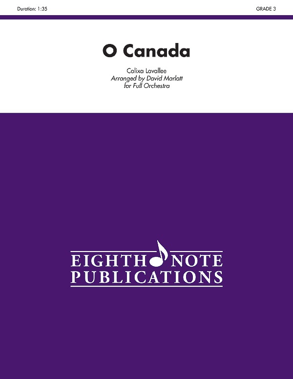 O Canada Conductor Score & Parts