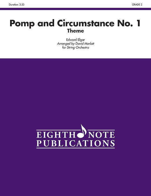 Pomp And Circumstance No. 1 Theme Conductor Score & Parts