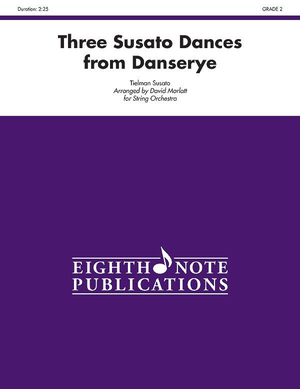 Three Susato Dances From The Danserye Conductor Score & Parts