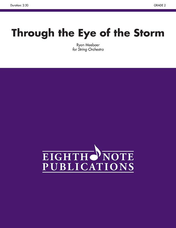 Through The Eye Of The Storm Conductor Score & Parts