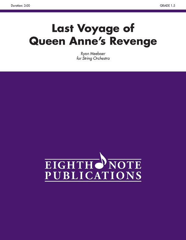 Last Voyage Of Queen Anne's Revenge Conductor Score & Parts
