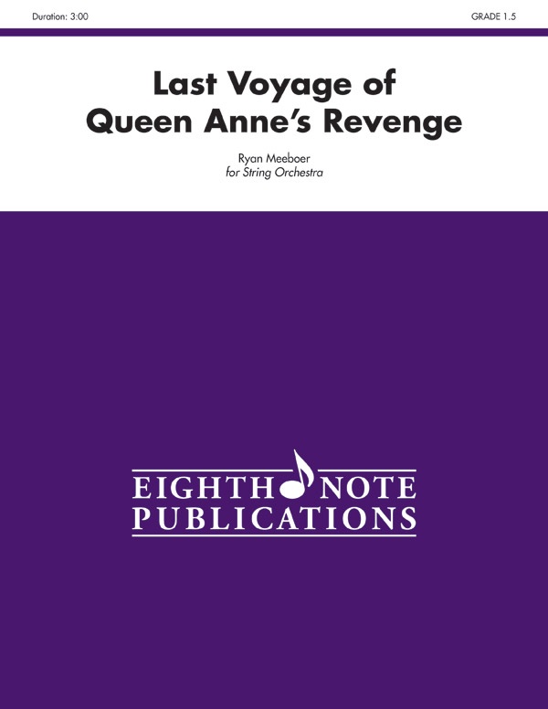 Last Voyage Of Queen Anne's Revenge Conductor Score