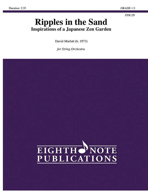 Ripples In The Sand Inspirations Of A Japanese Zen Garden Conductor Score & Parts