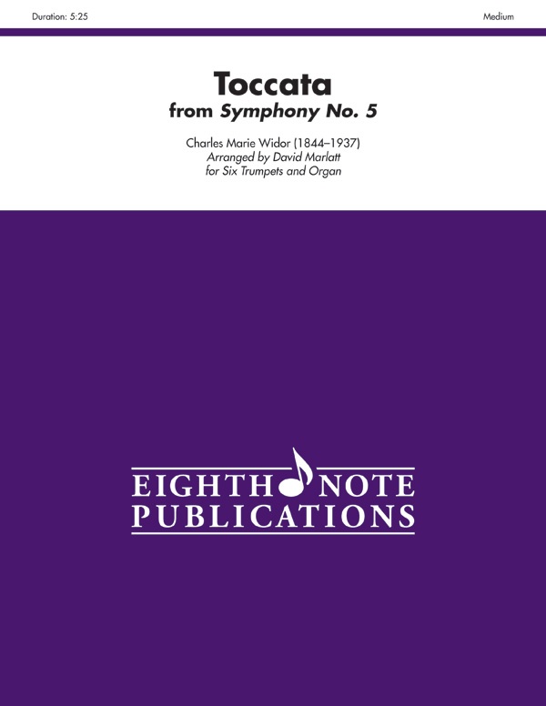 Toccata (From Symphony No. 5) Score & Parts