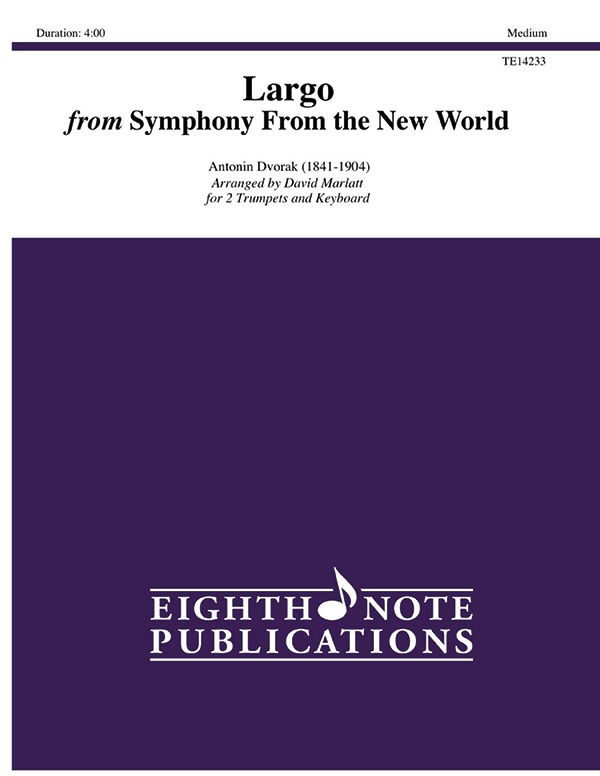 Largo From Symphony From The New World Conductor Score & Parts
