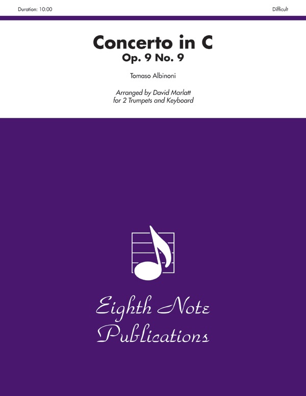 Concerto In C, Opus 9 No. 9 Part(S)