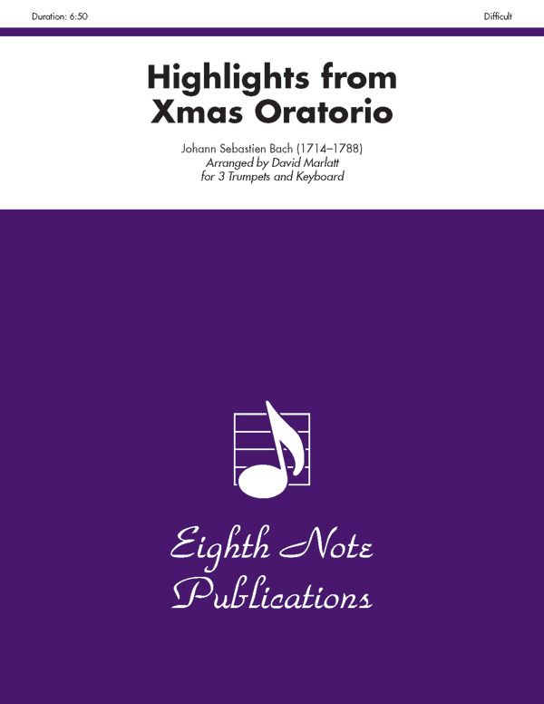 Highlights (From Christmas Oratorio) Score & Parts