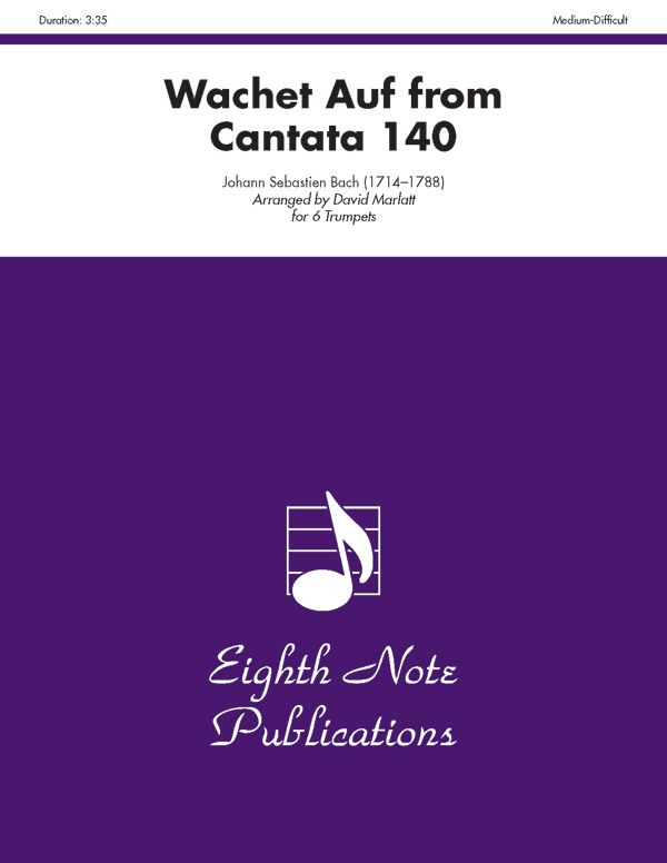 Wachet Auf (From Cantata 140) Score & Parts