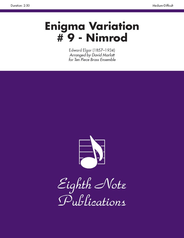 Enigma Variation #9 - Nimrod Score & Parts
